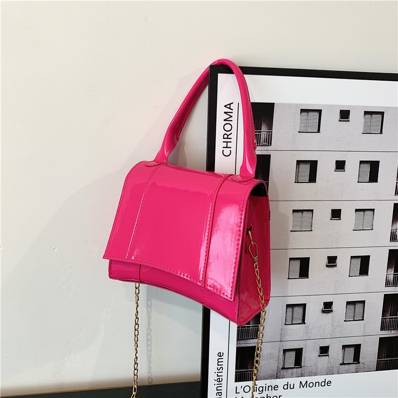 Túi Đeo Chéo Mini Màu Trơn Đơn Giản Thời Trang Mùa Xuân 2023 Cho Nữ