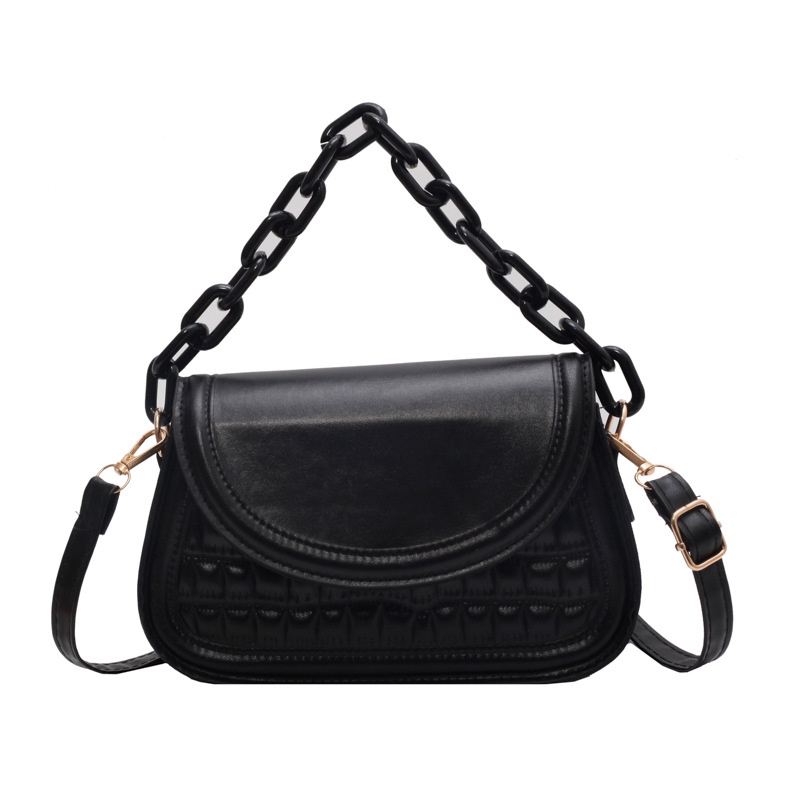 Túi Xách Đeo Vai Hình Vuông Màu Sắc Trơn Thời Trang Mùa Xuân 2023 Dành Cho Nữ