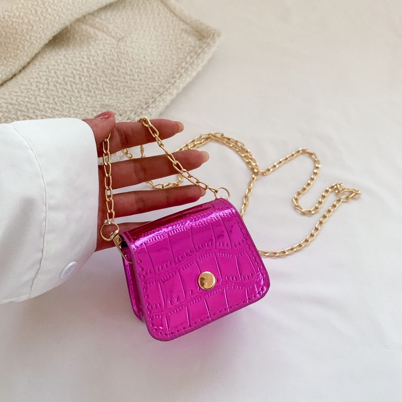 Túi Đeo Chéo Mini Phối Dây Xích Thời Trang Xuân 2023 Sang Trọng Cho Nữ