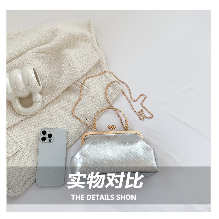 Ba Lô Đeo Vai Phối Dây Xích Đơn Giản Thời Trang Mùa Xuân 2023 Cho Nữ