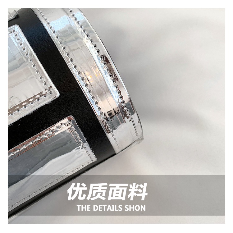 Túi Xách Đeo Vai Hình Trụ Màu Trơn Thời Trang Mùa Xuân 2023 Cho Nữ