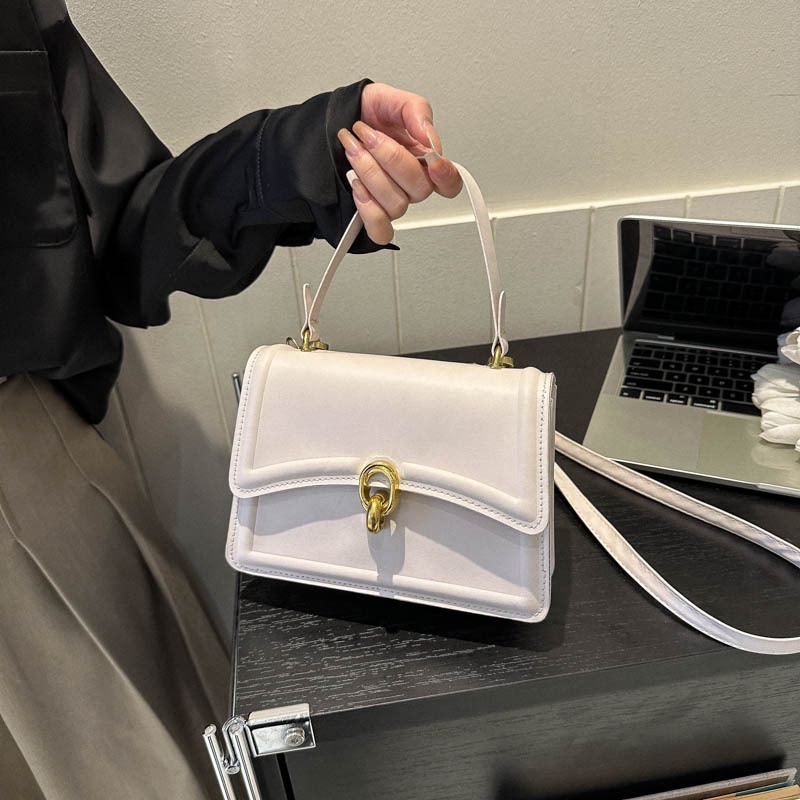 Ba Lô Đeo Vai Hình Vuông Cỡ Nhỏ Màu Sắc Đơn Giản Thời Trang Mùa Xuân 2023