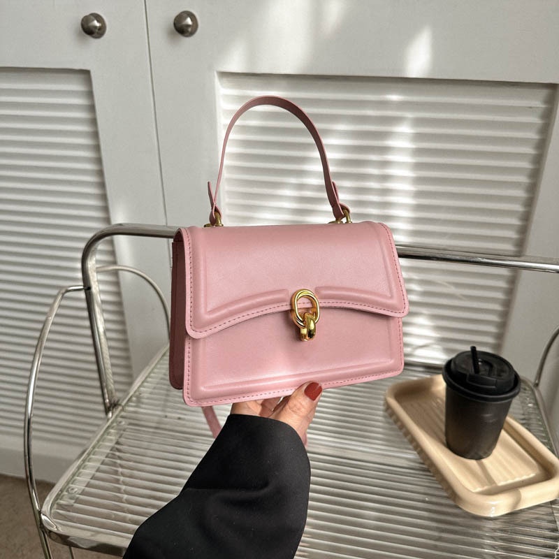 Ba Lô Đeo Vai Hình Vuông Cỡ Nhỏ Màu Sắc Đơn Giản Thời Trang Mùa Xuân 2023