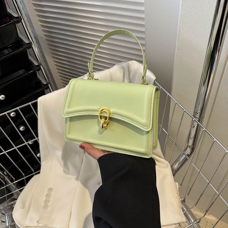 Ba Lô Đeo Vai Hình Vuông Cỡ Nhỏ Màu Sắc Đơn Giản Thời Trang Mùa Xuân 2023