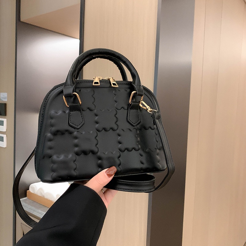 Túi Đeo Chéo Một Bên Vai Dập Nổi Họa Tiết Đơn Giản Thời Trang Mùa Xuân 2023 Dành Cho Bạn Nữ