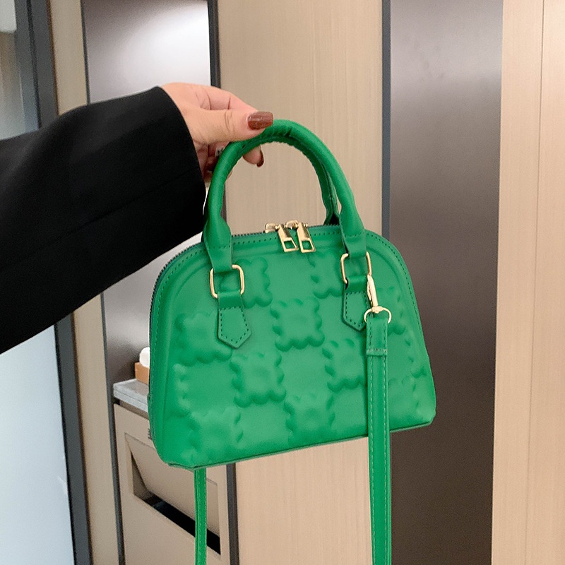 Túi Đeo Chéo Một Bên Vai Dập Nổi Họa Tiết Đơn Giản Thời Trang Mùa Xuân 2023 Dành Cho Bạn Nữ