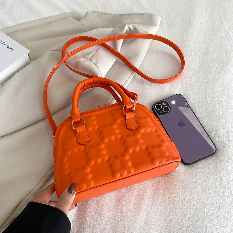 Túi Đeo Chéo Một Bên Vai Dập Nổi Họa Tiết Đơn Giản Thời Trang Mùa Xuân 2023 Dành Cho Bạn Nữ