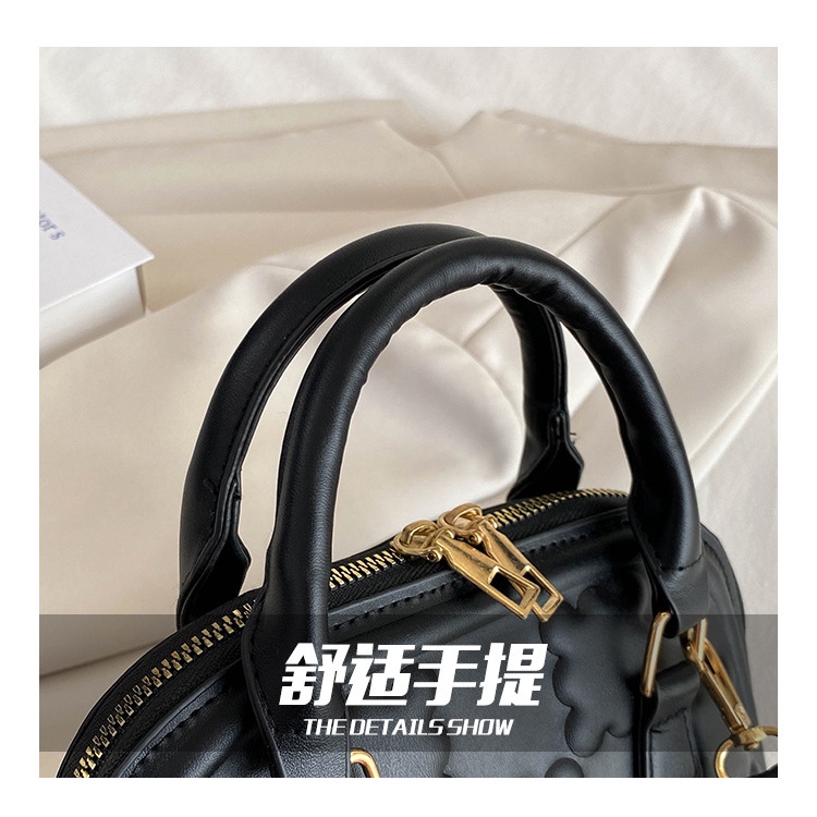 Túi Đeo Chéo Một Bên Vai Dập Nổi Họa Tiết Đơn Giản Thời Trang Mùa Xuân 2023 Dành Cho Bạn Nữ