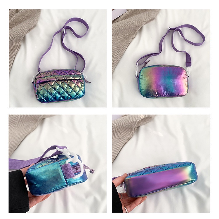 Ví Nhỏ Đeo Vai Thêu Họa Tiết Đính Kim Cương Thời Trang Mùa Xuân 2023 Cho Nữ