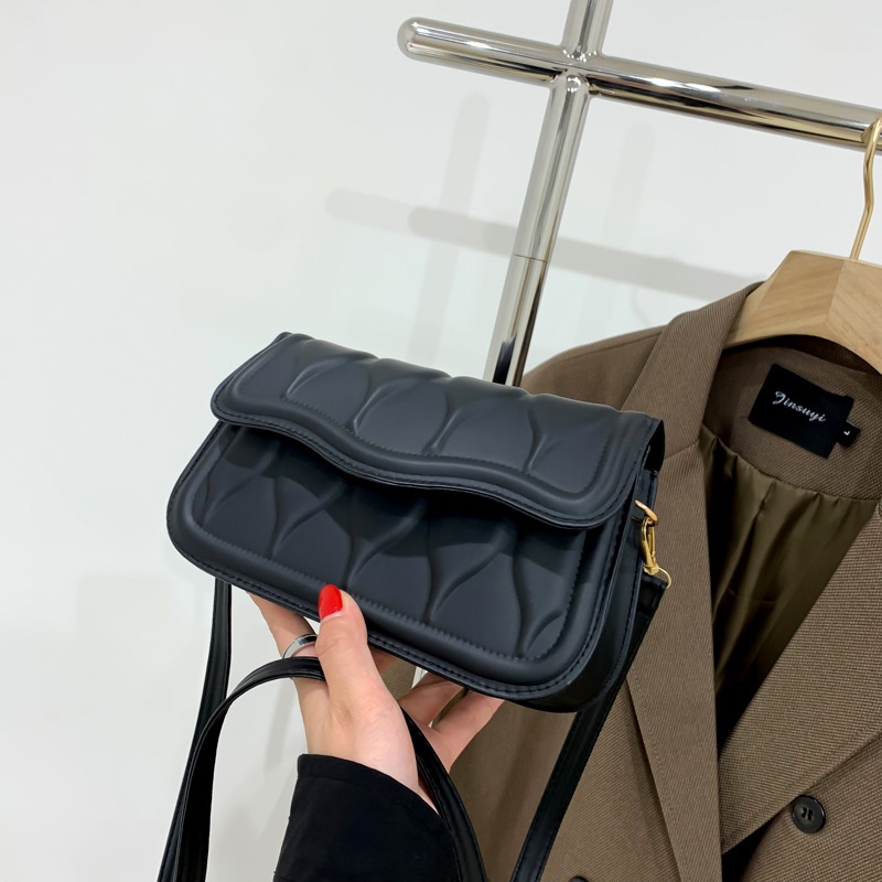 Ba Lô Nhỏ Màu Trơn Họa Tiết Dập Nổi Đơn Giản Thời Trang Mùa Xuân 2023 Cho Nữ