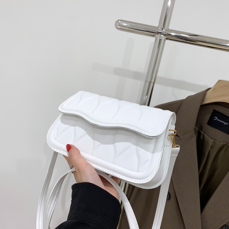 Ba Lô Nhỏ Màu Trơn Họa Tiết Dập Nổi Đơn Giản Thời Trang Mùa Xuân 2023 Cho Nữ