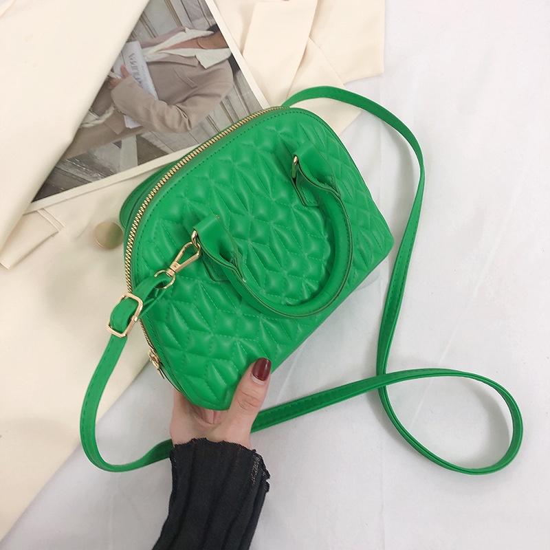 Ba Lô Đeo Vai Một Bên Vai Màu Trơn Đính Kim Cương Tươi Mới Thời Trang Mùa Xuân 2023 Dành Cho Bạn Nữ