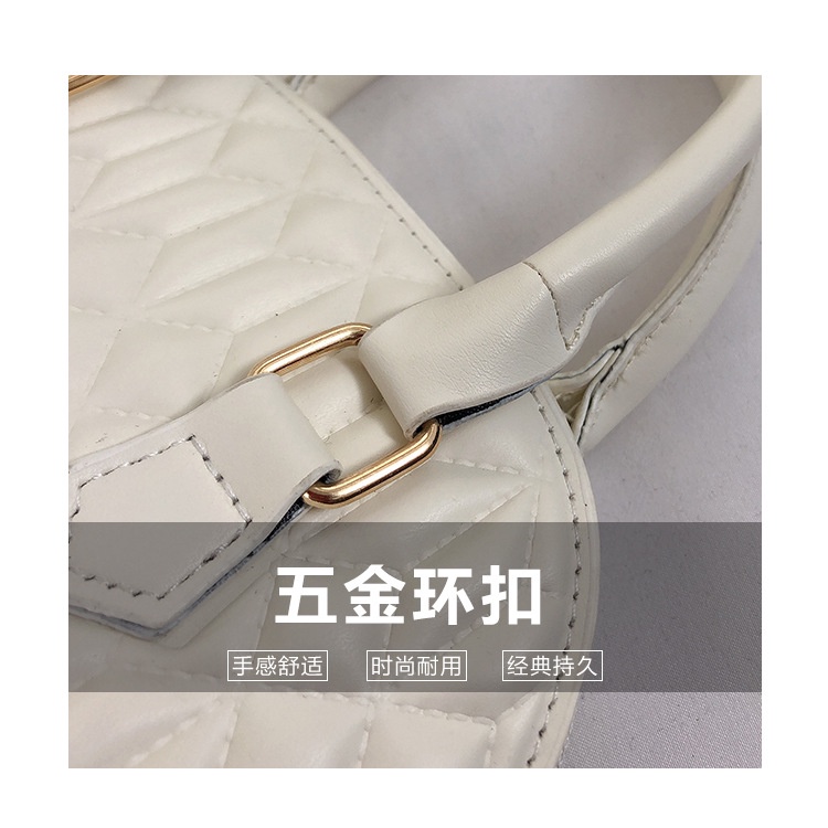 Ba Lô Đeo Vai Một Bên Vai Màu Trơn Đính Kim Cương Tươi Mới Thời Trang Mùa Xuân 2023 Dành Cho Bạn Nữ