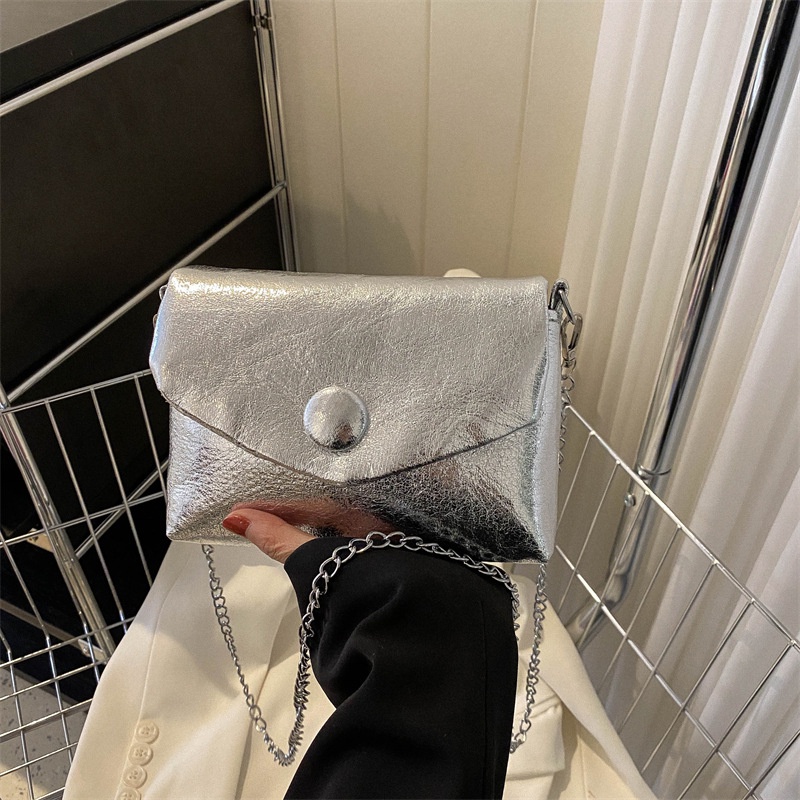 Túi Đeo Chéo Da Mềm Dáng Vuông Nhỏ Màu Gradient Thời Trang Mùa Xuân 2023 Cho Nữ