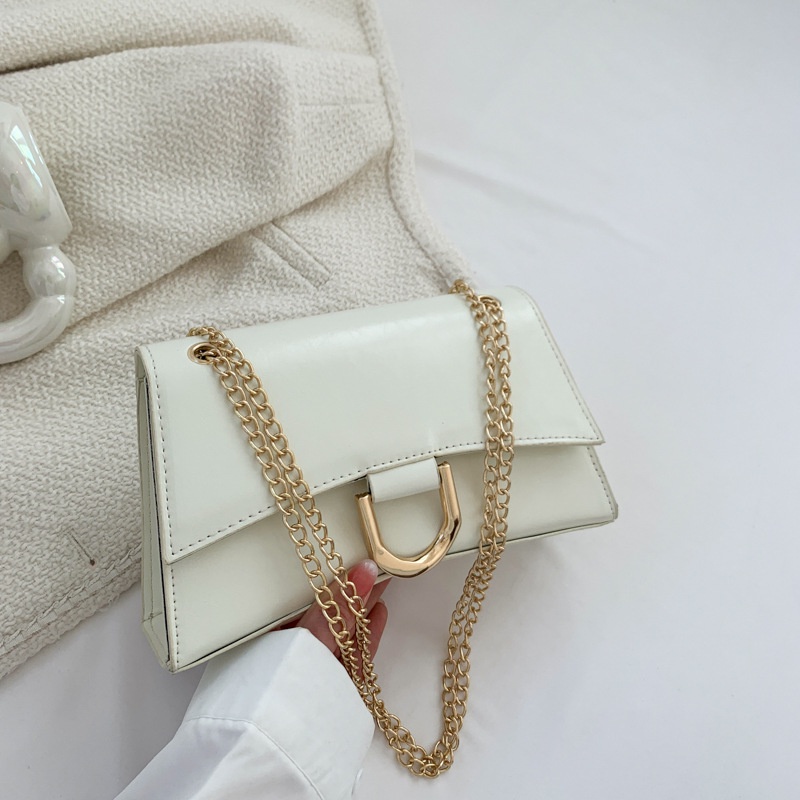 Túi Xách Đeo Dưới Cánh Tay Phối Dây Xích Thời Trang Mùa Xuân 2023 Cho Nữ