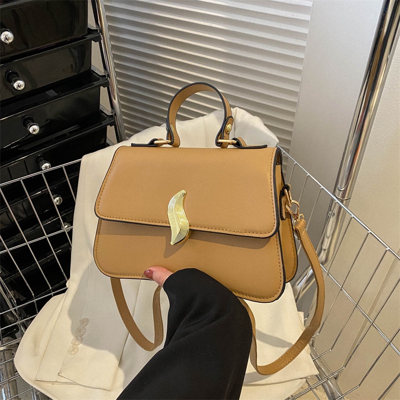 Túi Đeo Vai Hình Vuông Cỡ Nhỏ Màu Trơn Thời Trang Hàn Quốc 2023 Cho Nữ