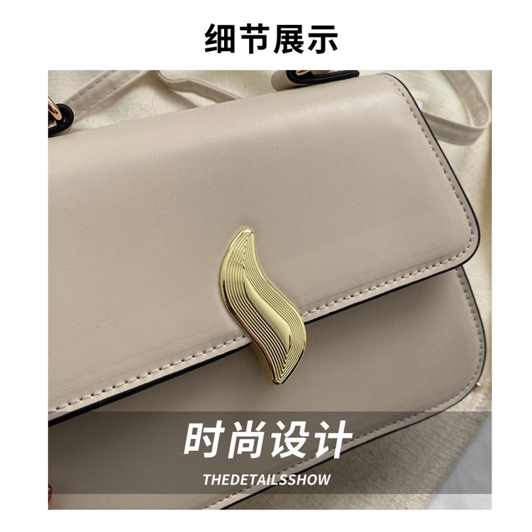 Túi Đeo Vai Hình Vuông Cỡ Nhỏ Màu Trơn Thời Trang Hàn Quốc 2023 Cho Nữ