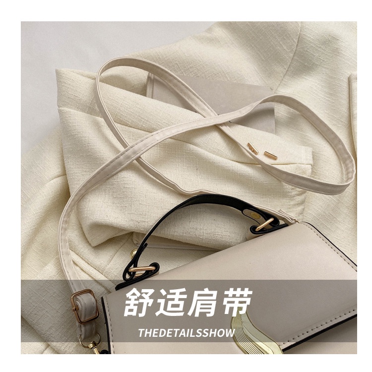 Túi Đeo Vai Hình Vuông Cỡ Nhỏ Màu Trơn Thời Trang Hàn Quốc 2023 Cho Nữ