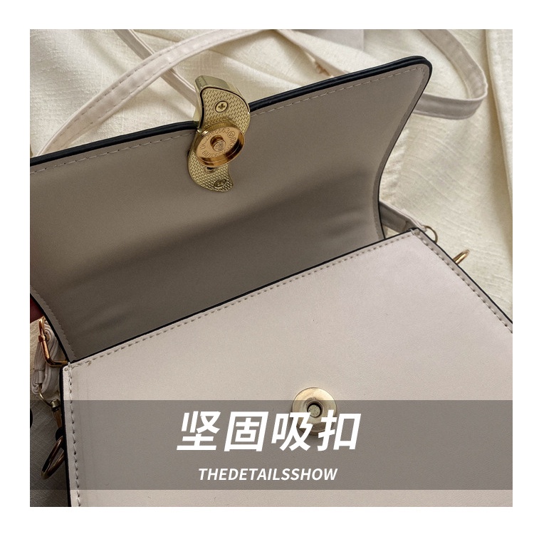 Túi Đeo Vai Hình Vuông Cỡ Nhỏ Màu Trơn Thời Trang Hàn Quốc 2023 Cho Nữ