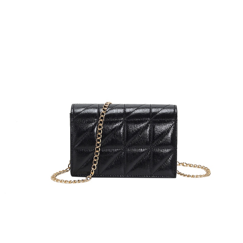Túi Đeo Vai Hình Vuông Cỡ Nhỏ Kèm Dây Đeo Sợi Xích Thời Trang 2023 Sang Trọng Cho Nữ
