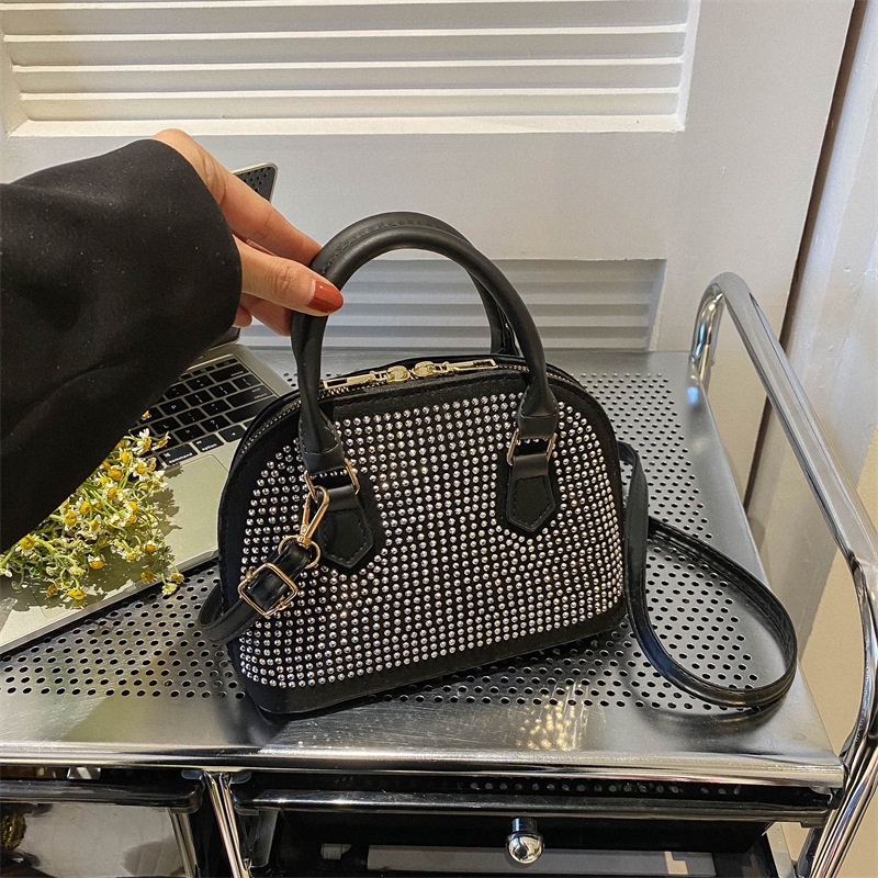 Túi Đeo Vai Cỡ Nhỏ Đính Đá Thời Trang Mùa Xuân 2023 Cho Nữ