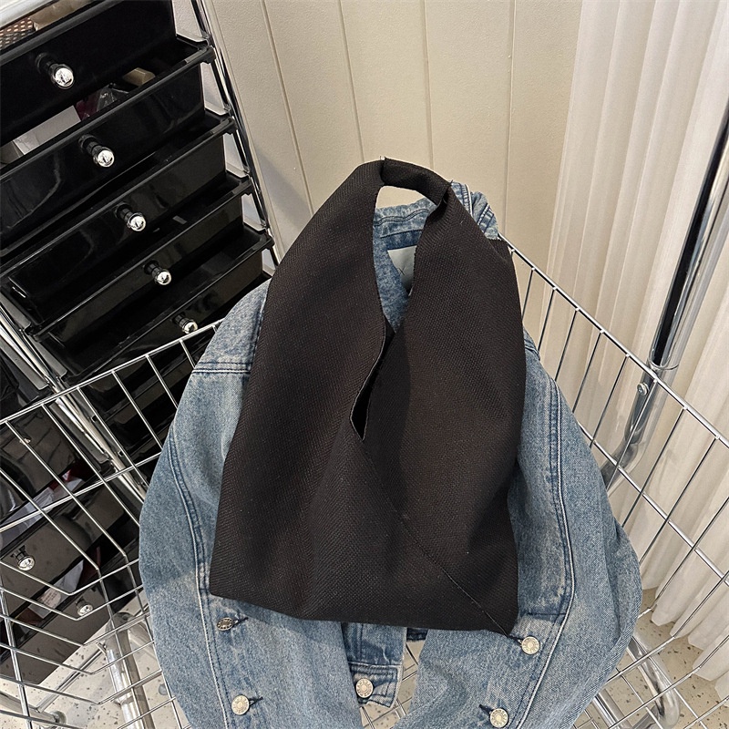 Túi Tote Đeo Vai Bằng Vải Canvas Kích Thước Lớn Thời Trang Mùa Xuân 2023 Dành Cho Nữ