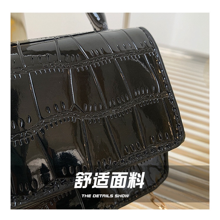 Túi Xách Đeo Vai Hình Vuông Cỡ Nhỏ Phối Dây Đeo Sợi Xích Phong Cách Hàn Quốc Thời Trang Xuân Hè 2023 Cho Nữ