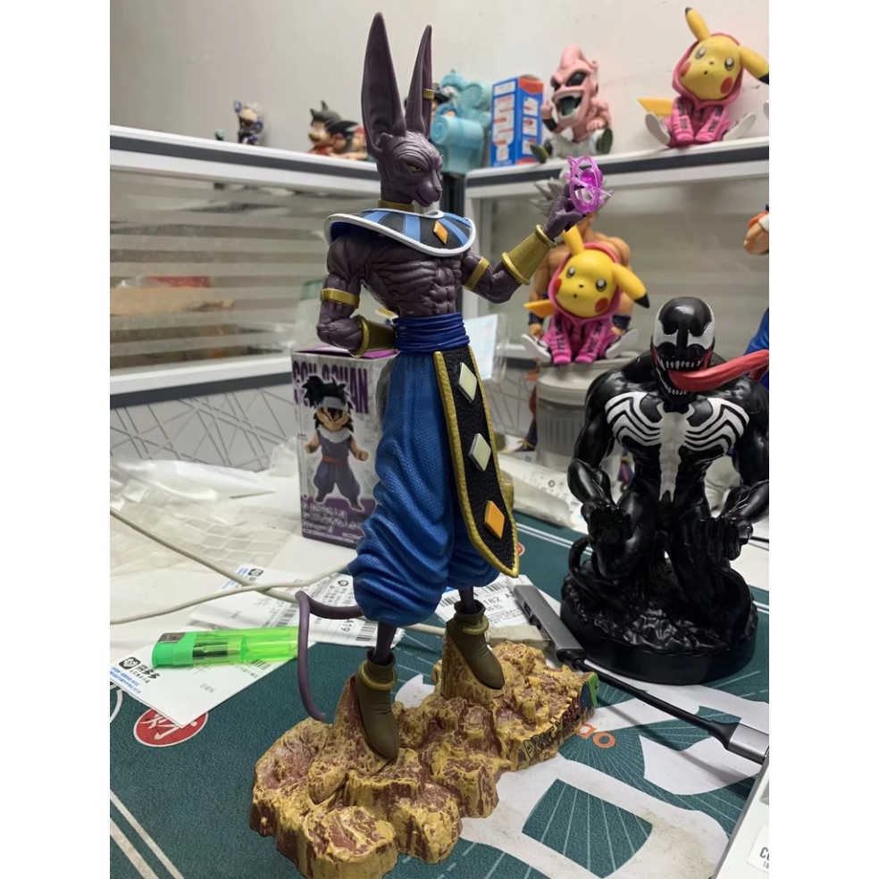 ⚡FLASH SALE⚡  Mô hình thần huỷ diệt Beerus cực đẹp - Mô hình DragonBall