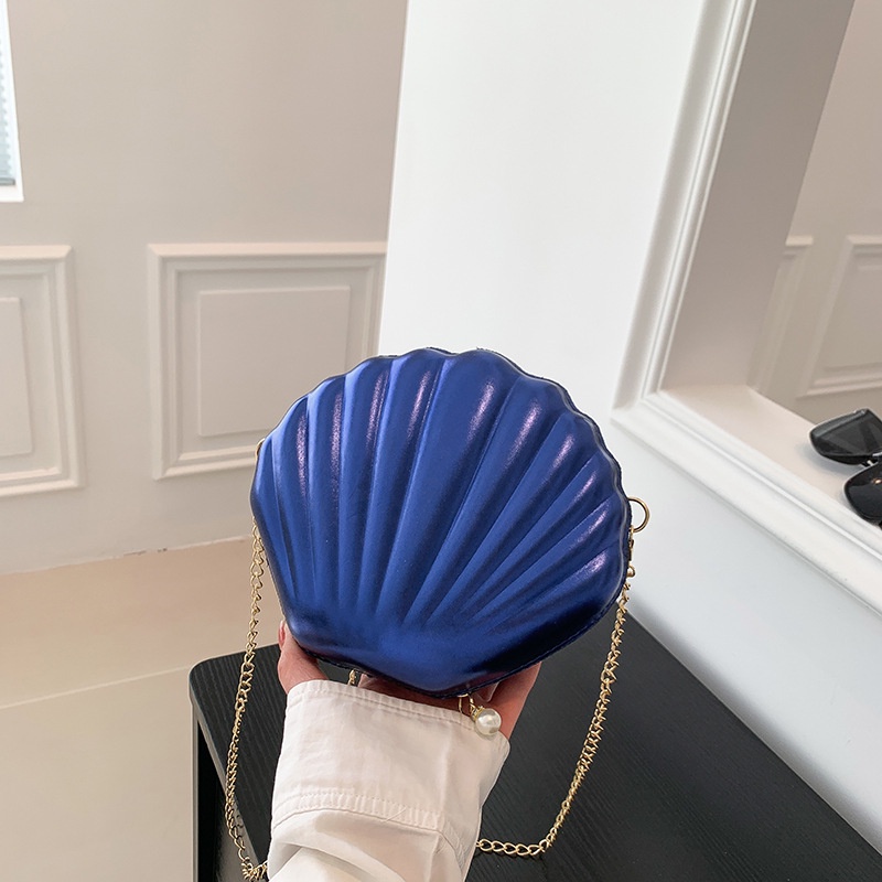 Túi Xách Mini Hình Vỏ Sò Phong Cách Retro 2023 Cho Nữ