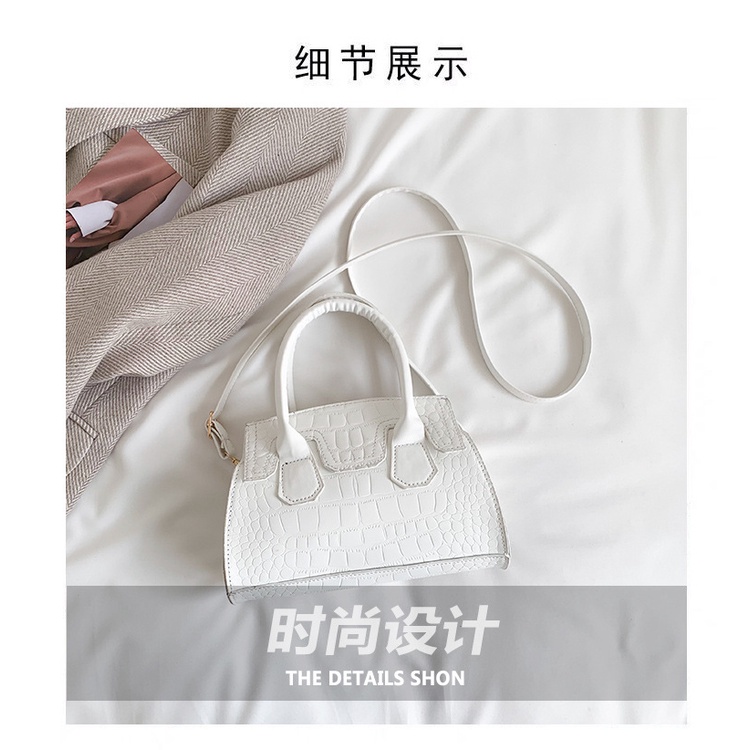 Túi Xách Đeo Vai Mini Hình Vuông Màu Trơn Họa Tiết Vân Đá Thời Trang Mùa Xuân 2023