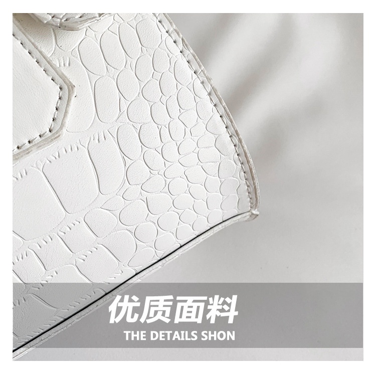 Túi Xách Đeo Vai Mini Hình Vuông Màu Trơn Họa Tiết Vân Đá Thời Trang Mùa Xuân 2023