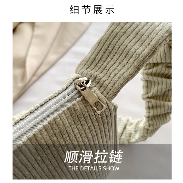 Túi Đeo Vai Màu Trơn Phong Cách Nhật Bản Thời Trang Cho Nữ