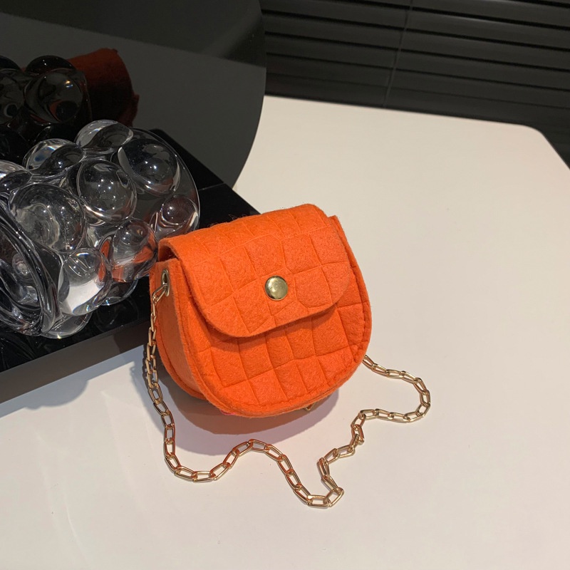 Túi Đeo Chéo Mini Màu Trơn Thời Trang Mùa Xuân 2023 Dành Cho Nữ