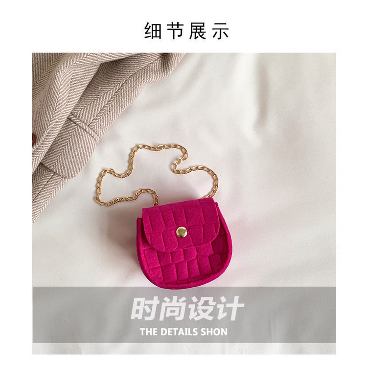 Túi Đeo Chéo Mini Màu Trơn Thời Trang Mùa Xuân 2023 Dành Cho Nữ