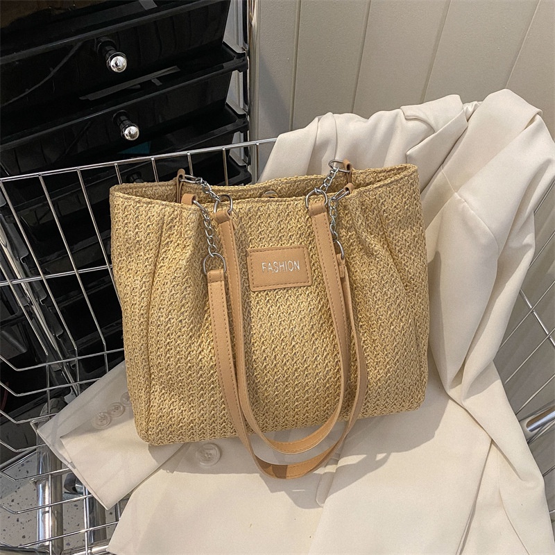 Túi Tote Mini Màu Trơn Sức Chứa Lớn Phong Cách Hàn Quốc 2023 Cho Nữ