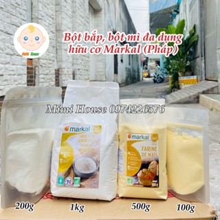 Bột bắp hữu cơ Markal,bột mì đa dụng hữu cơ Markal
