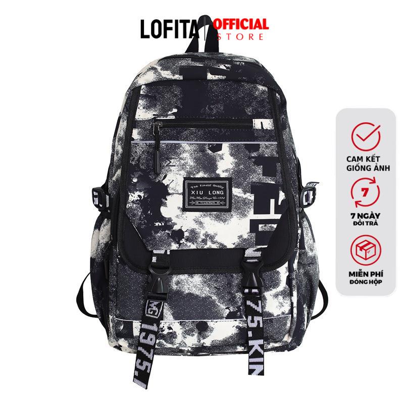 Balo Đi Học Nam Nữ Du Lịch Thời Trang Lofita  Balo Nữ Đẹp Ulzzang Cao Cấp Unisex Đựng Vừa Laptop Hàn Quốc Msp109 - Mg1