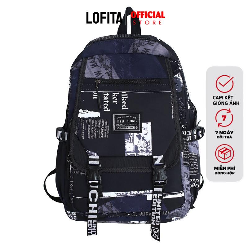 Balo Đi Học Nam Nữ Du Lịch Thời Trang Lofita  Balo Nữ Đẹp Ulzzang Cao Cấp Unisex Đựng Vừa Laptop Hàn Quốc Msp109 - Mg1