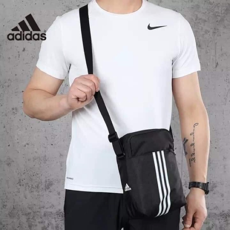 Túi đeo chéo adidas 3 ngăn khoá FM6881