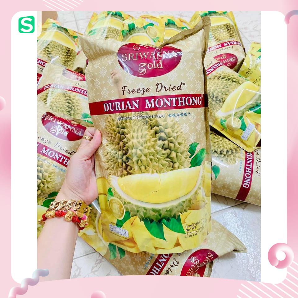Sầu Riêng Sấy Thái Lan 215g ( 6 GÓI X ~35G ) -