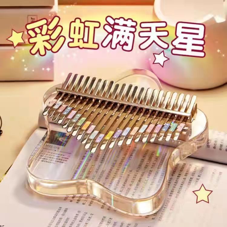 Đàn Kalimba 17 Phím Trong Suốt Dành Cho Người Mới Bắt Đầu