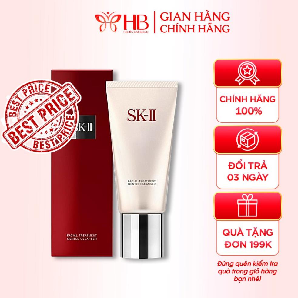 Sữa rửa mặt SKII Facial Treatment Gentle Cleanser cao cấp Nhật Bản 120ml