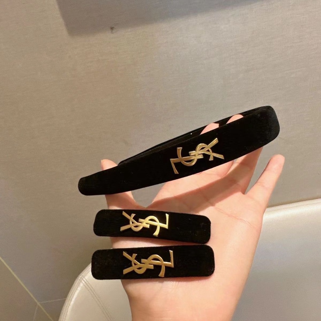 Xiao Xiangfeng Kẹp Tóc Nhung Cao Cấp Hình Đầu Lâu Phong Cách poplar