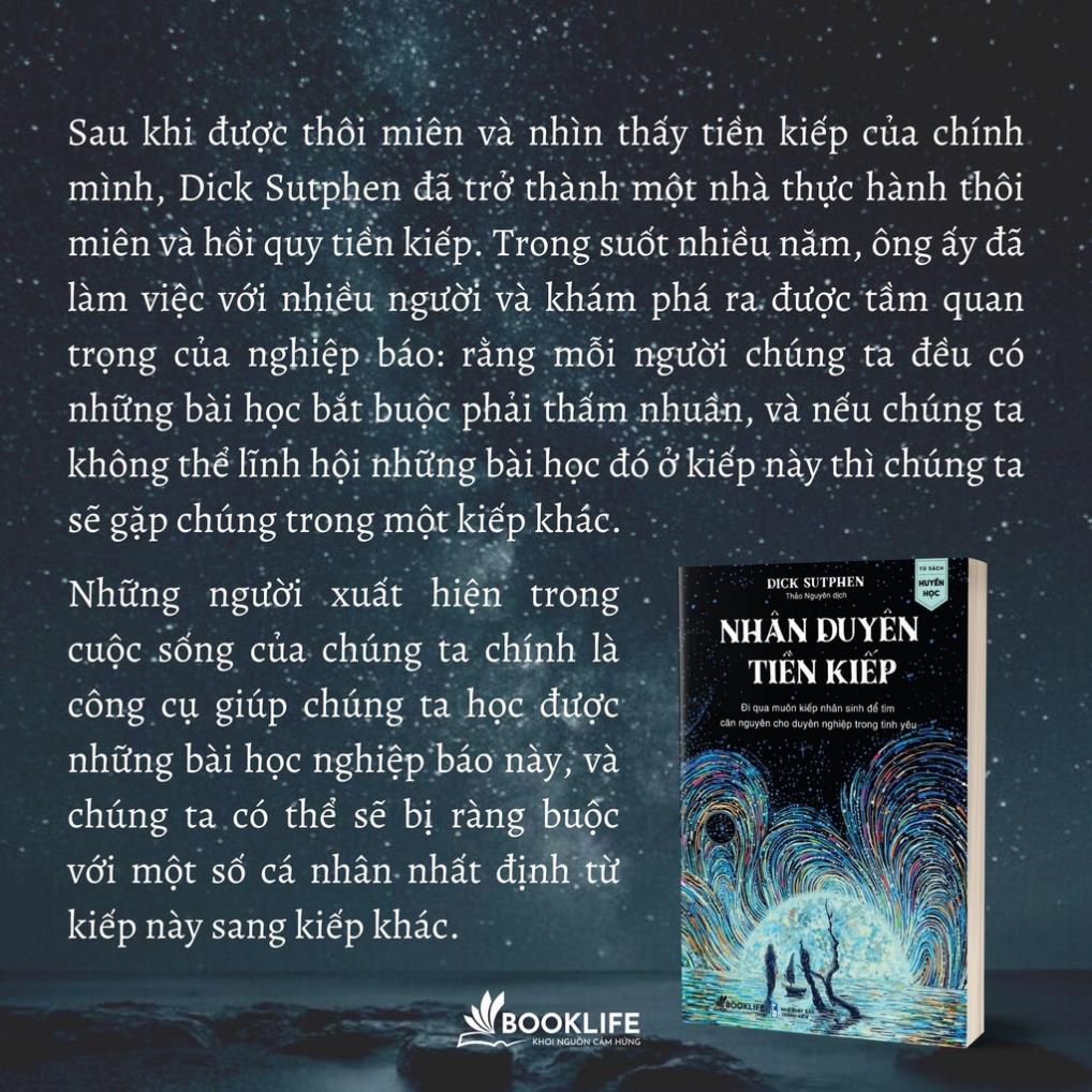 Sách - Nhân Duyên Tiền Kiếp - Dick Sutphen - 1980 Books