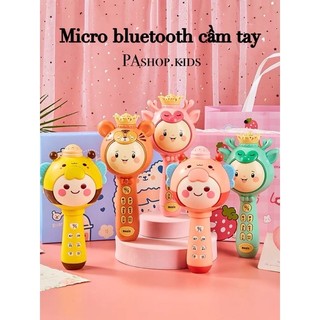 Micro bluetooth không dây cầm tay tích hợp loa cho bé trai, bé gái