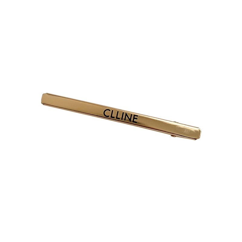 Xiao Xiangfeng Kẹp Tóc Mái Ngang Bằng Kim Loại In Chữ Cao Cấp Thời Trang 2022 Mới