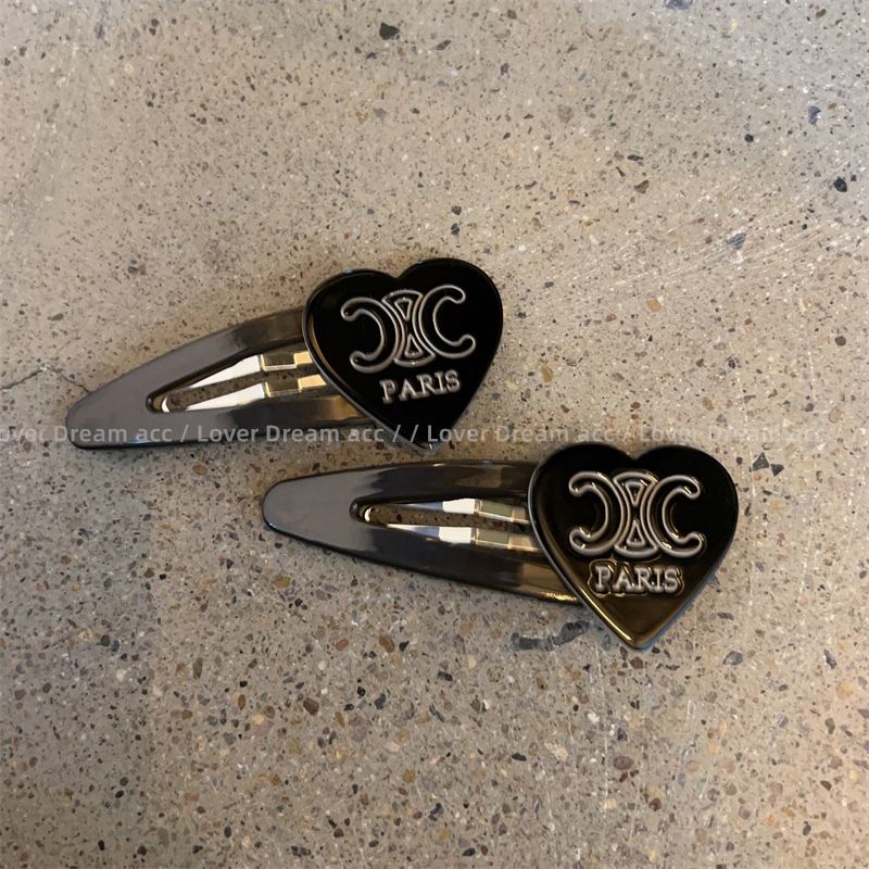 Xiao Xiangfeng Kẹp Tóc Đuôi Ngựa Thời Trang Phiên Bản Hàn Quốc ins acetate love