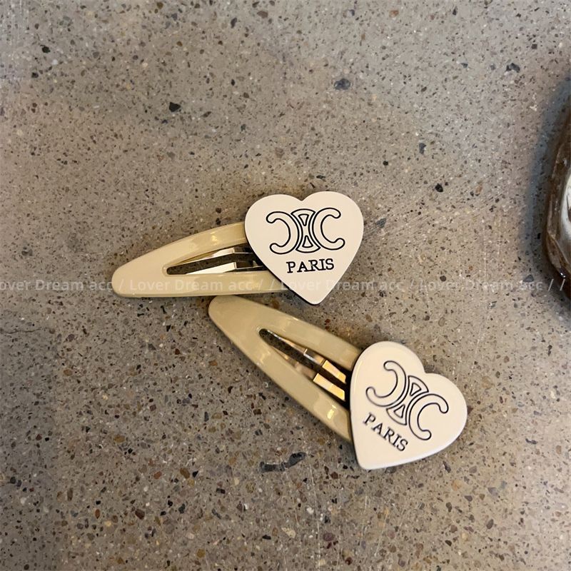 Xiao Xiangfeng Kẹp Tóc Đuôi Ngựa Thời Trang Phiên Bản Hàn Quốc ins acetate love