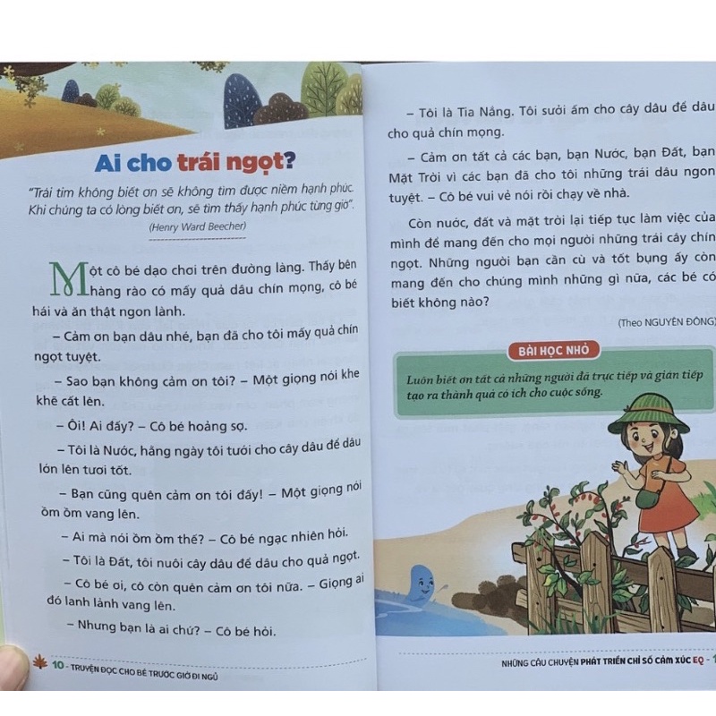 Sách - Combo Truyện đọc cho bé trước giờ đi ngủ phát triển IQ và EQ cho bé