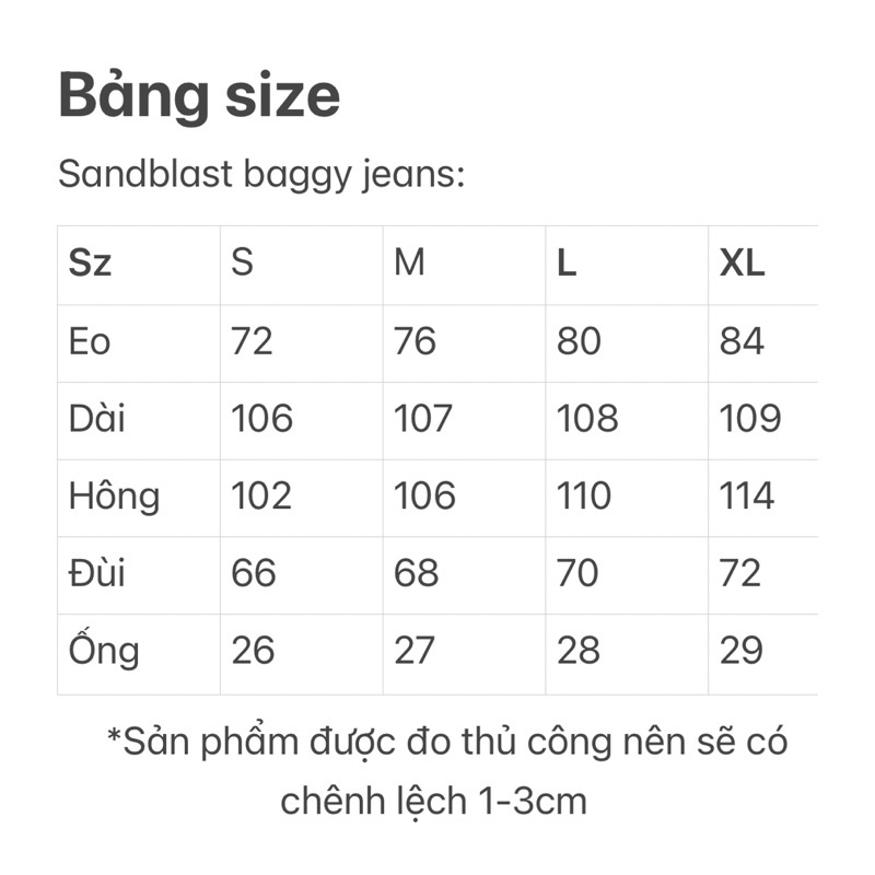Quần jean baggy nam ống rộng basic sand blast màu dirtwash Brokeboiz